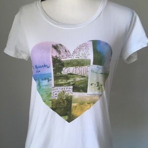 Malibu Native  Graphic Tee Shirt / Size Small